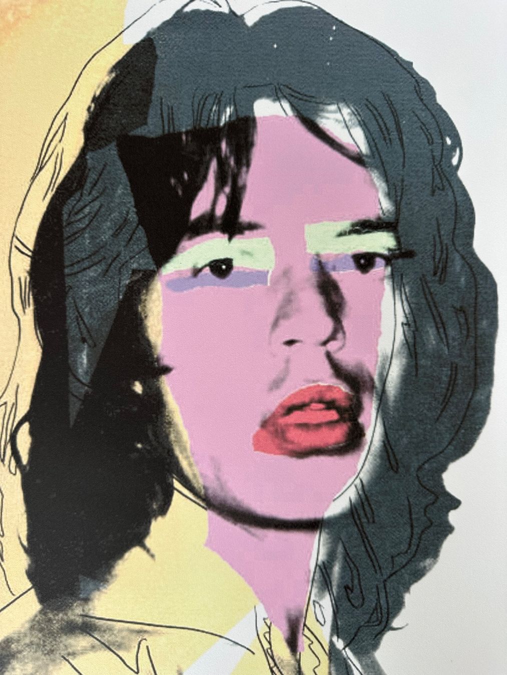 Dipinti: Andy Warhol: Mick Jagger, POP Art 49/100 – Nuovo (secondo la descrizione) da Meilen venduto da Smgdesign 5