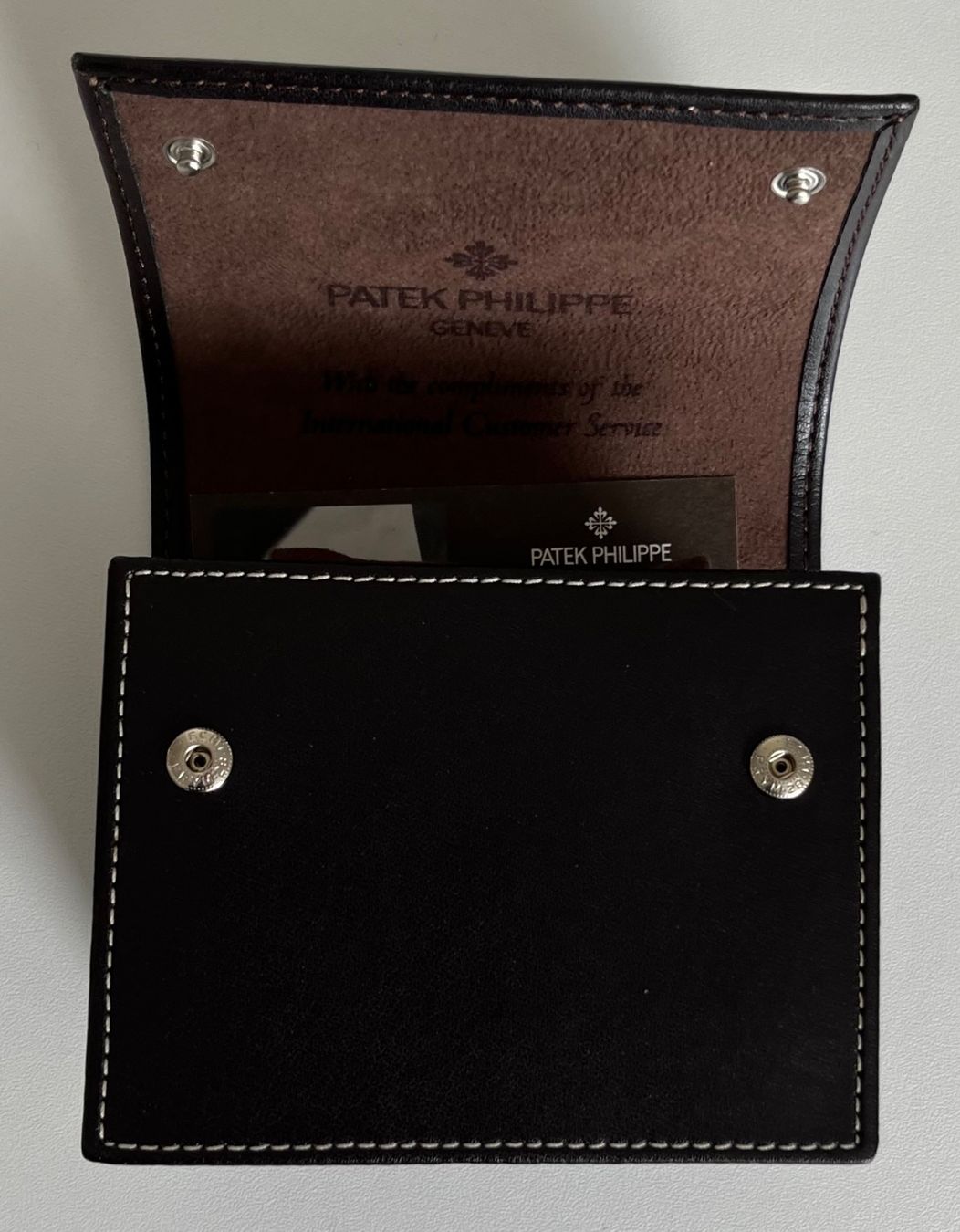 Scatole porta orologi: Patek Philippe Reisebox (Leder) – Nuovo e nell'imballaggio originale da Basel venduto da Ch2005 1