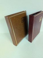 2 Ringbinder für Ganzsachen, FDC mit je 24 Einlagen