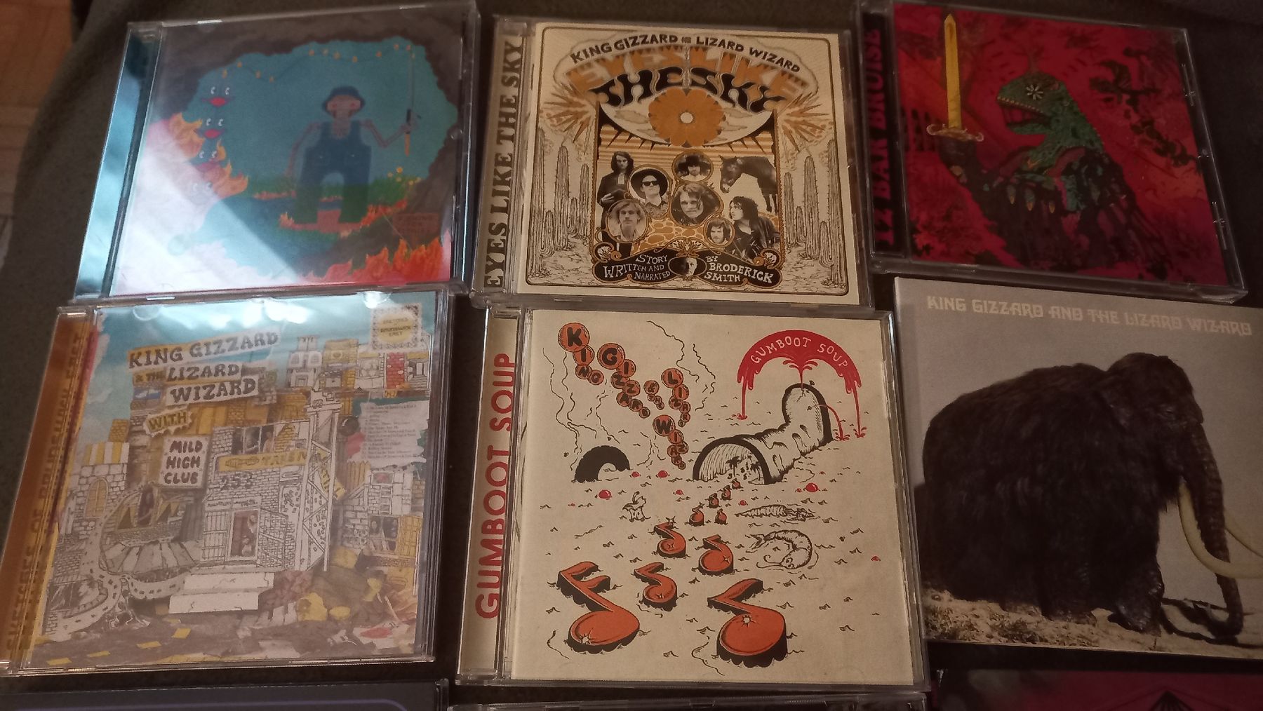 CD: King Gizzard and the Lizard Wizard - Cd Sammlung Top! – Usato da Olten venduto da Donatello1984 2