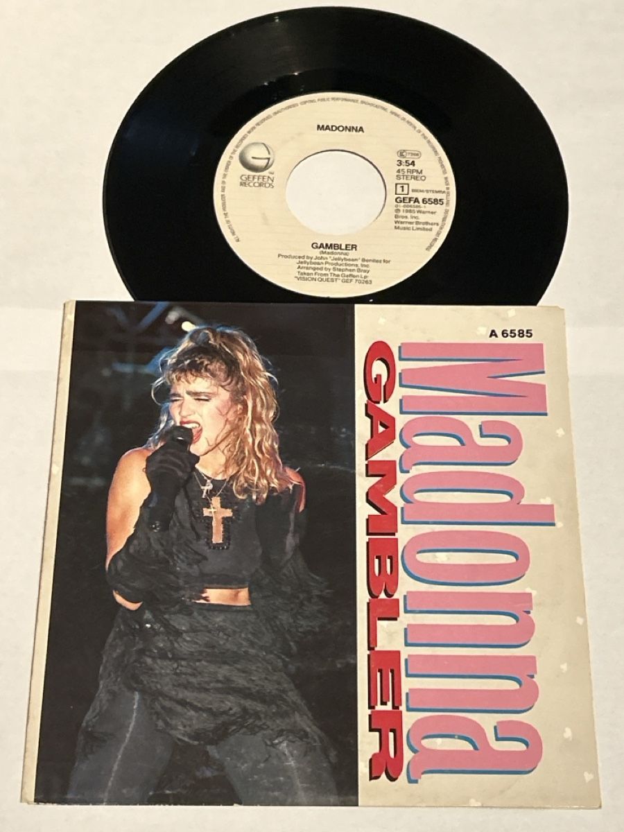 Dischi in vinile: Madonna. 1986. Gambler – Usato da Faulensee venduto da Mizuno06