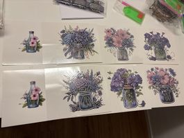 Diamond Paiting Karten Blume 🌷