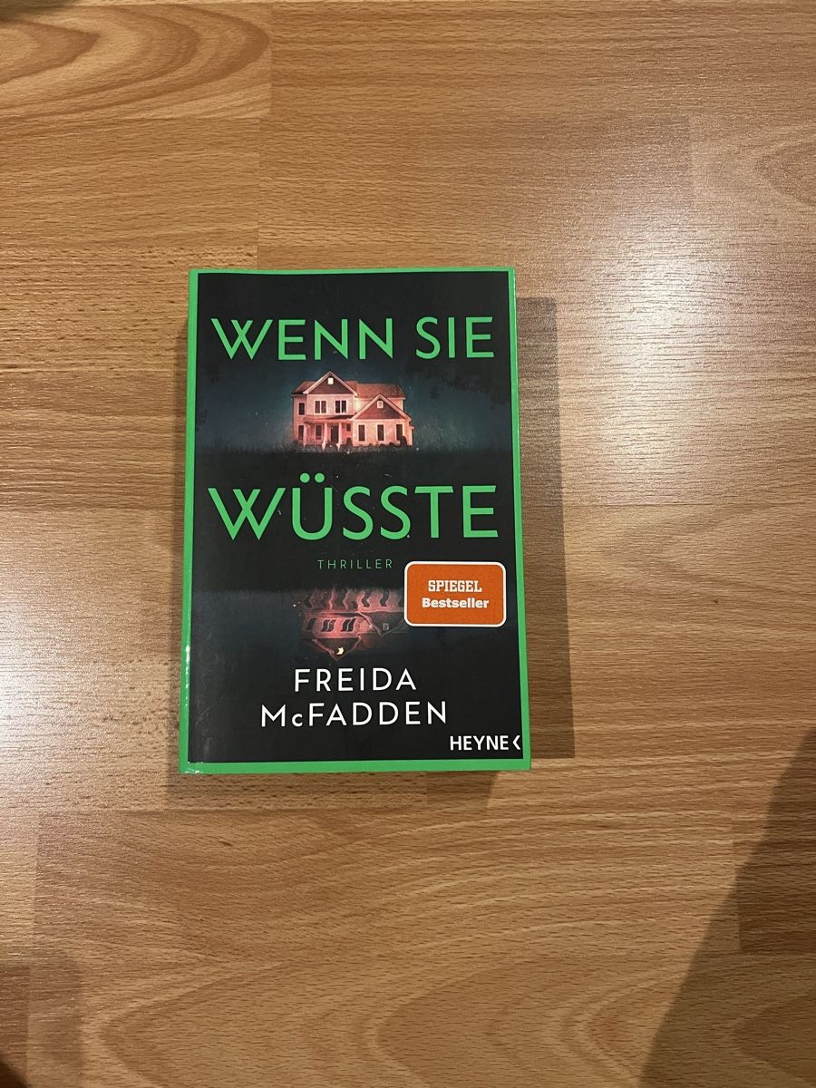 Livres: Buch wenn sie wüsste thriller – D'occasion à Wittwil par naba_3