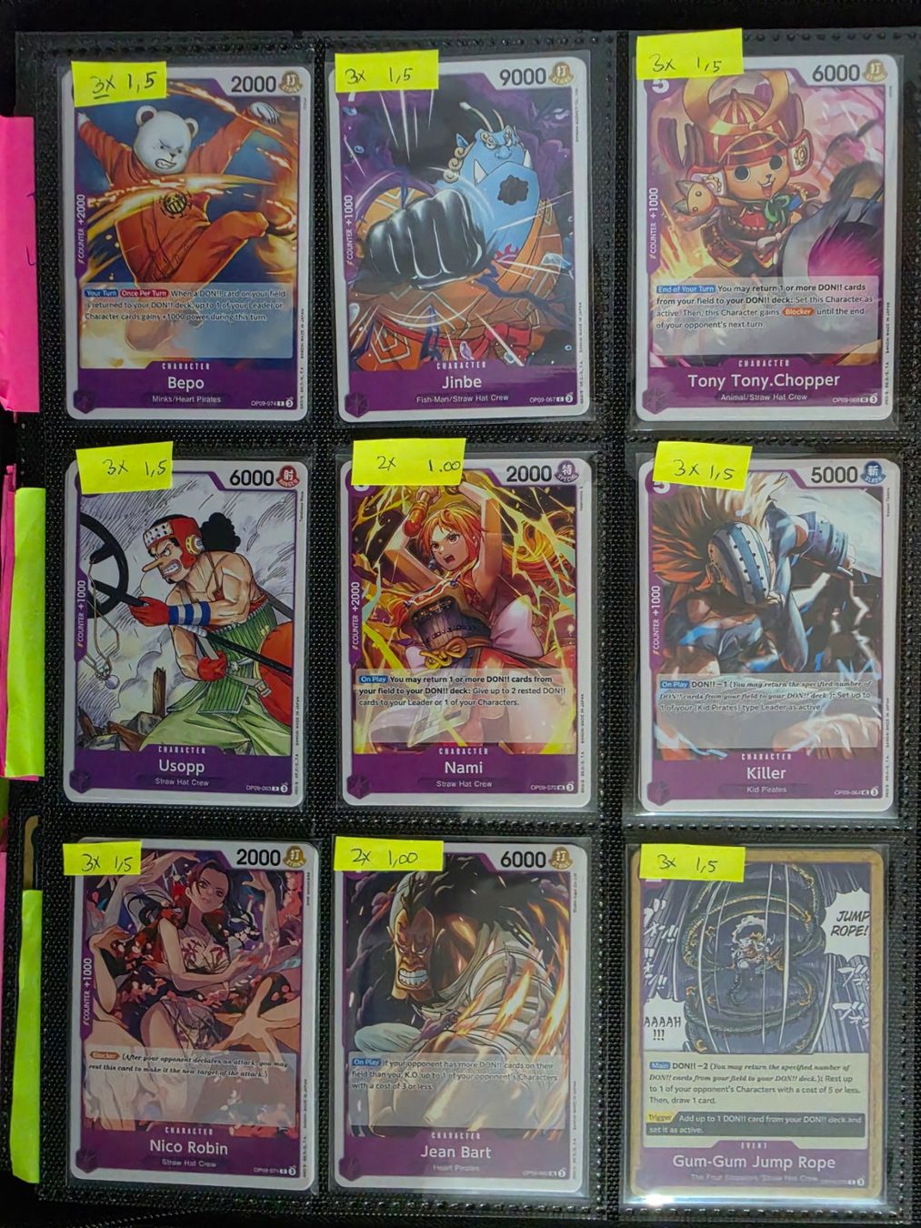 Bandai Sammelbilder & Trading cards: Chooser you One Piece Cards – Gebraucht aus Genestrerio von AM_98 6