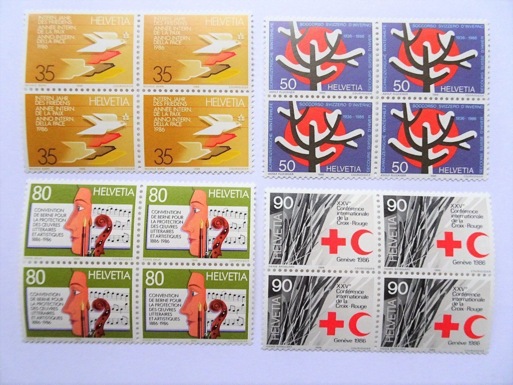 Alle Briefmarken: 1986** – Neu (gemäss Beschreibung) aus Aadorf von Chnorli-Furz