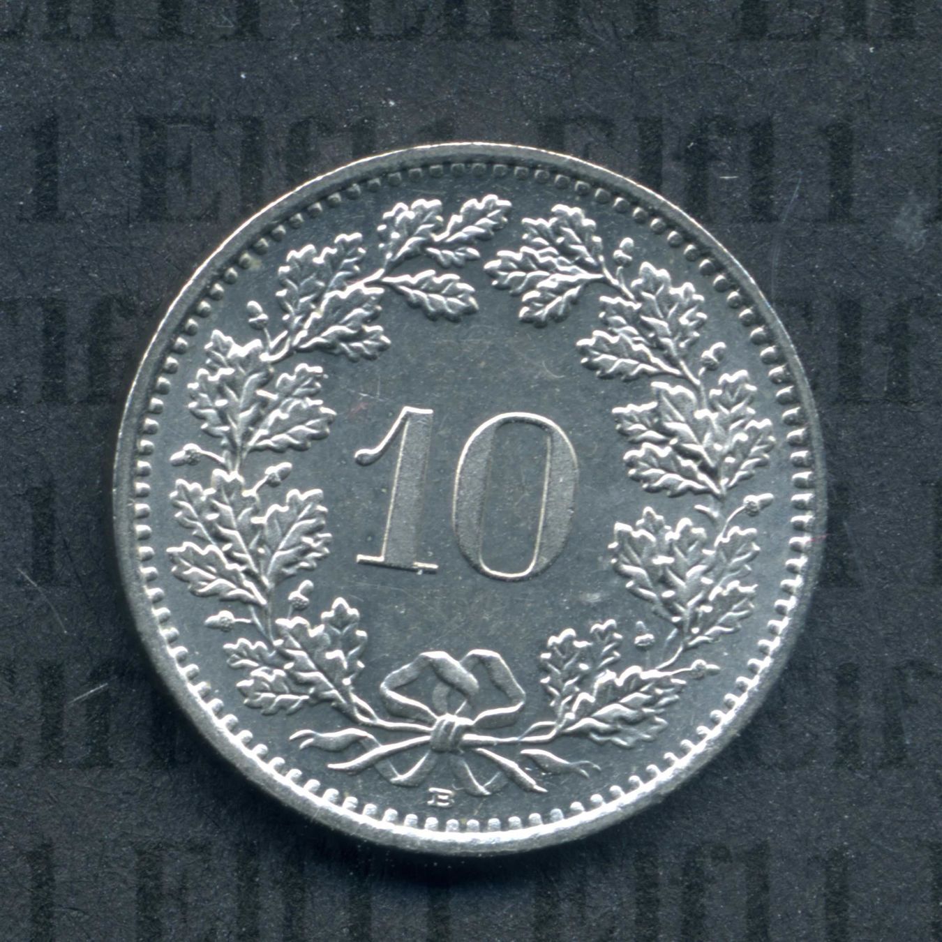 Alle Münzen: CHF___0.10 1991 -stgl 10 Rappen – Gebraucht aus Widnau von Elf11 1