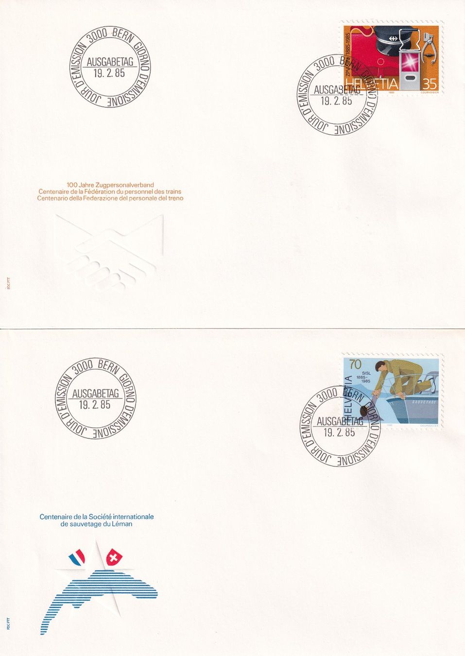 Tutti i francobolli: Lot 8 Briefe FDC 1984 - 1985 – Usato da Rossa venduto da becky05 1