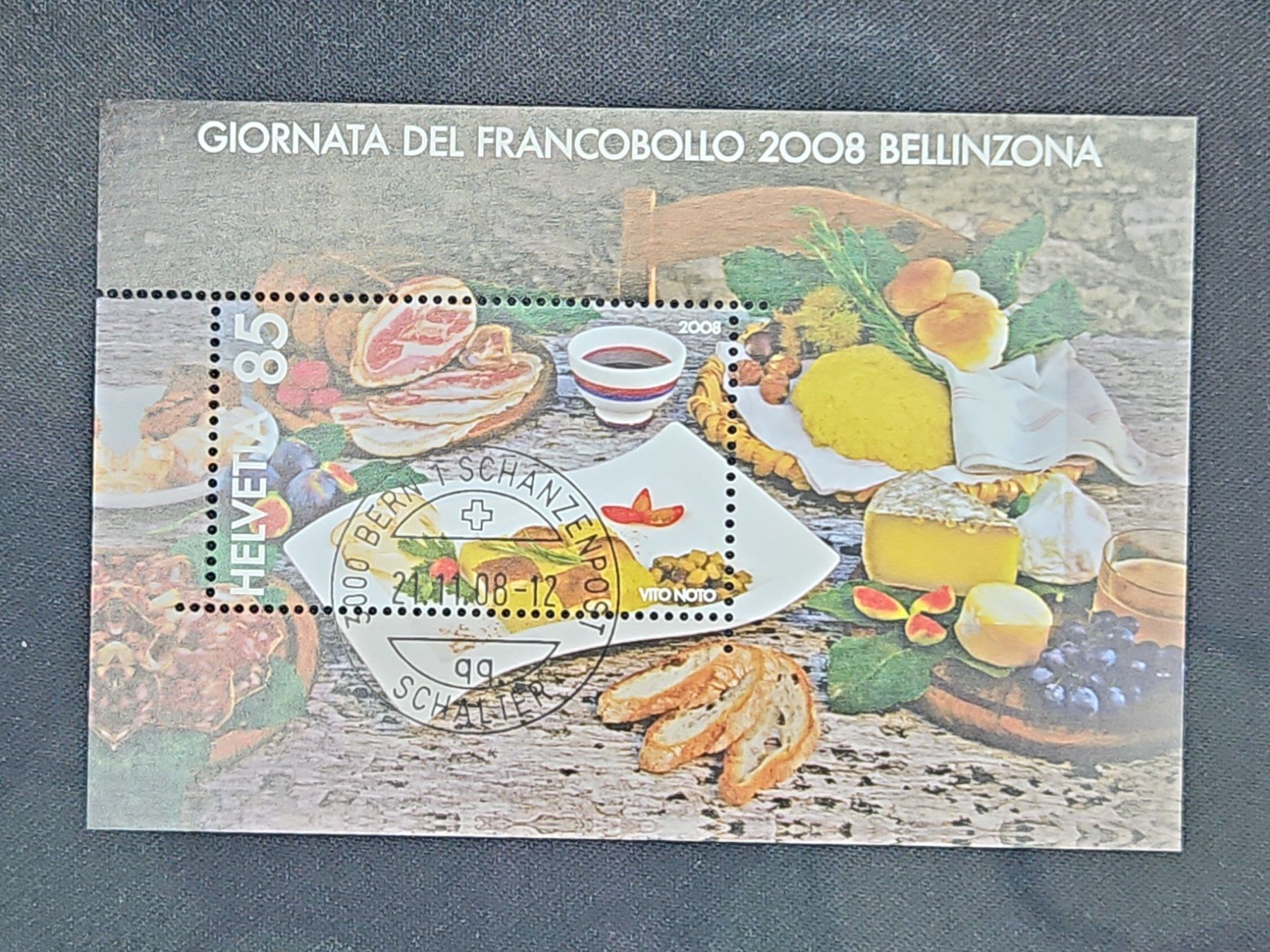 Tutti i francobolli: CL01 Bloc Timbre Suisse 2008 – Usato da Cousset venduto da Patrick_Collections