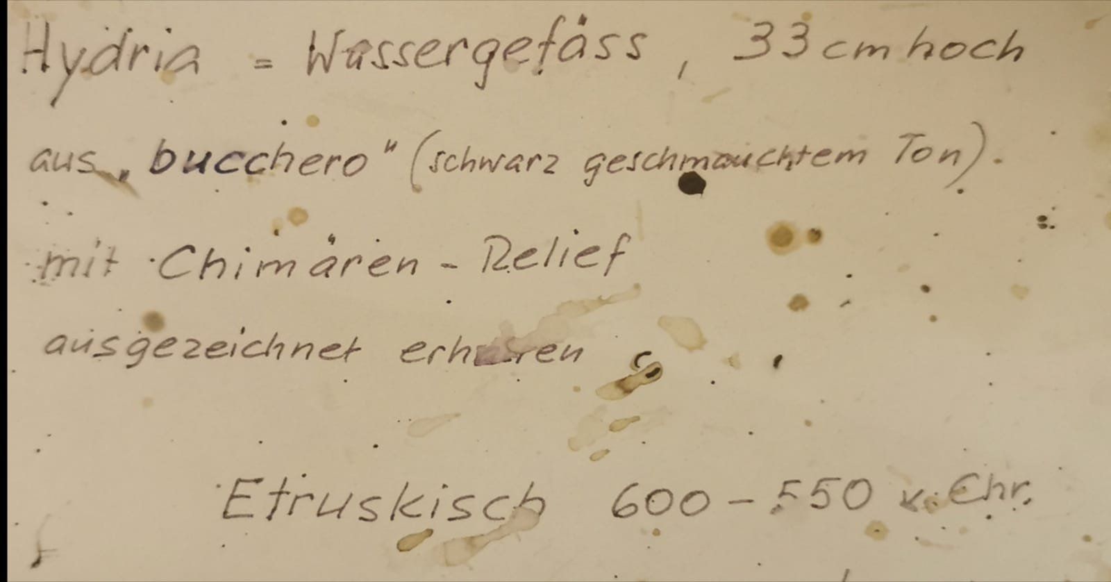 Vasi & Recipienti: Etruskische Hydria - Wassergefäss – Usato da Basel venduto da N_B47 3