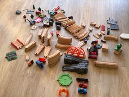 Sammlung BRIO Holzeisenbahn