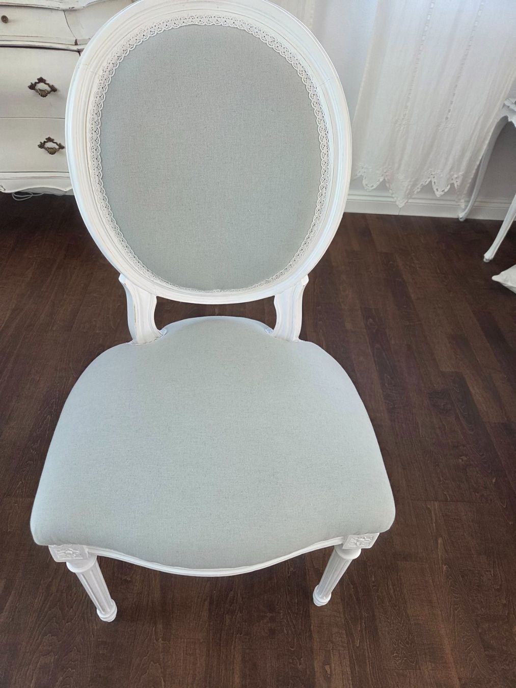 Sedie: Gepolsterter Shabby chic Stuhl – Usato da Lostorf venduto da Mugi_82 1