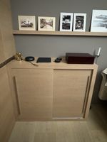 Büroschrank massiv Eiche