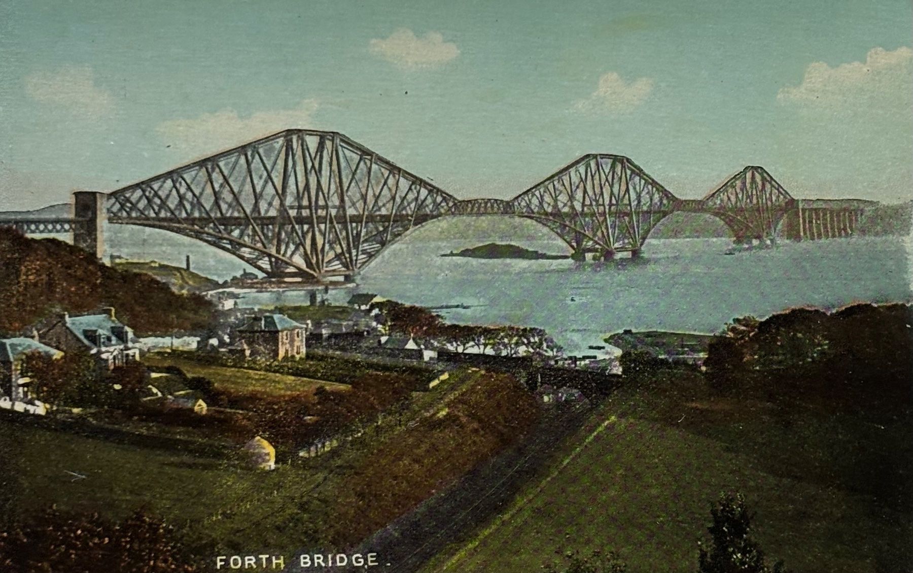 Ansichtskarten: United Kingdom, Forth Bridge, Brücke – Gebraucht aus Frauenfeld von Merk52