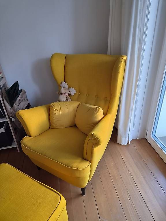 Ikea Poltrone: IKEA STRANDMON Ohrensessel, super Zustand – Usato da Olten venduto da Loersen 3