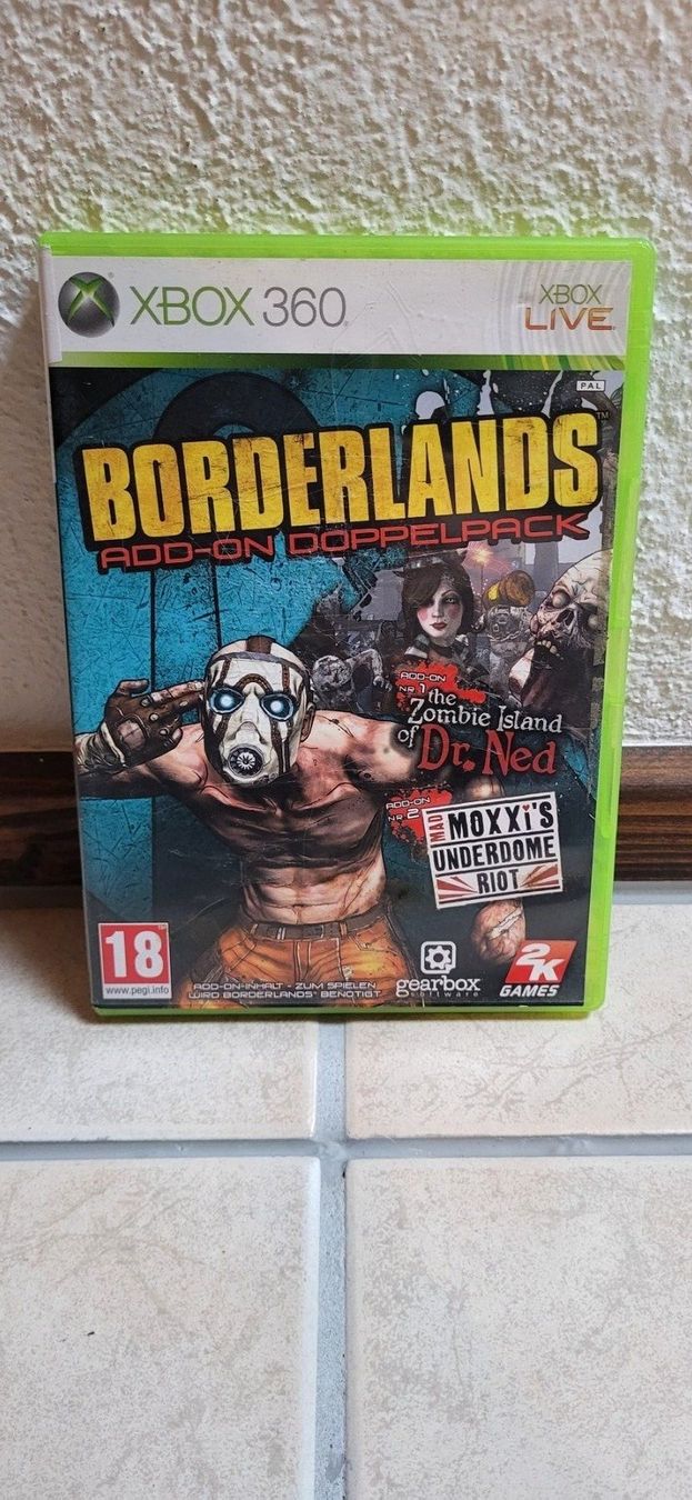 Microsoft Giochi: Xbox 360 Spiel - Borderlands Add-On Doppelpack – Usato da Münsingen venduto da Heroism2010
