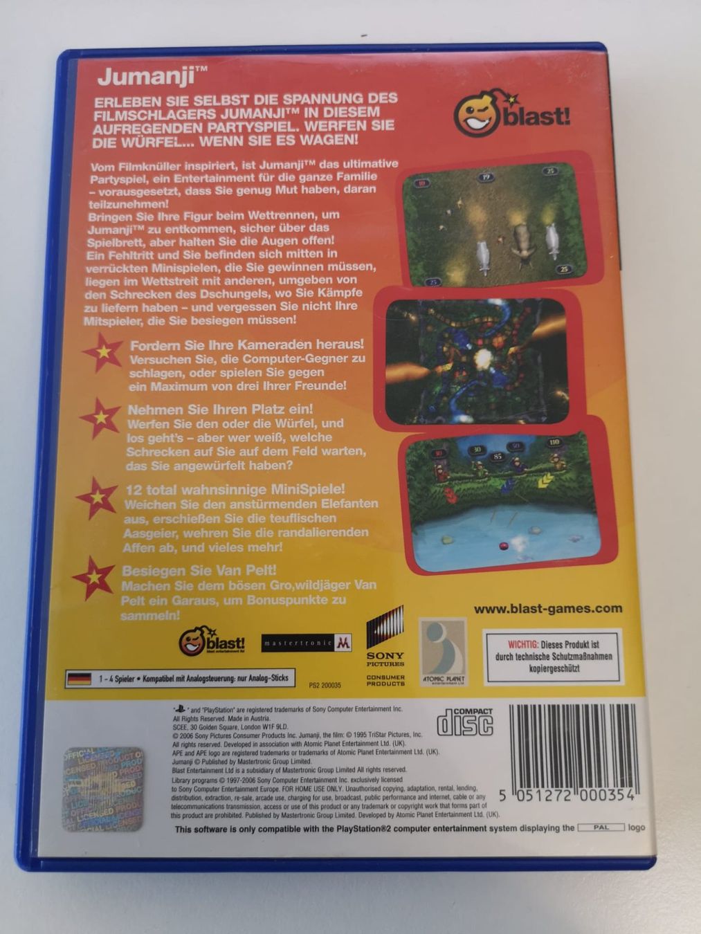 Giochi: Jumanji (PS2) – Usato da Herisau venduto da Seyashop1 2