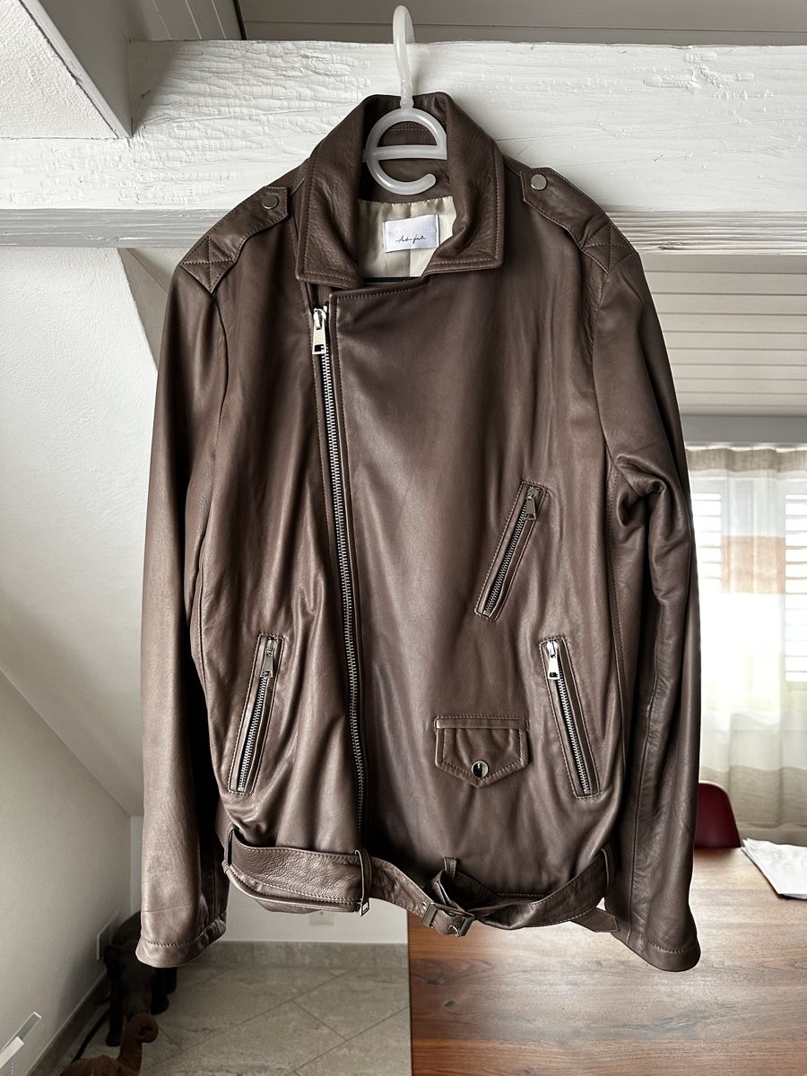 Giacche: Hellbraune stylische Lederjacke ungetragen Supersoft! – Nuovo (secondo la descrizione) da Unterägeri venduto da haeuslerdh