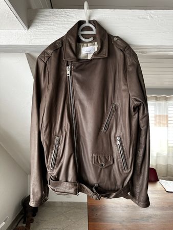 Hellbraune stylische Lederjacke ungetragen Supersoft!