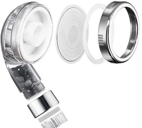 Soffioni doccia: Sparsamer Duschkopf mit Steinfilter- Ø20 mm – Nuovo e nell'imballaggio originale da St. Gallen venduto da schnaeppchen-preise 5