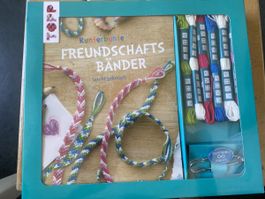 Kunterbunte Freundschaftsbänder Set Buch Basteln Anleitungen