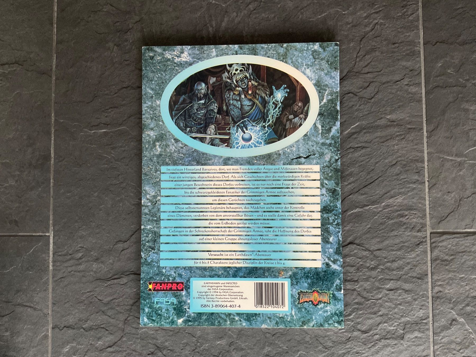 Bücher: Earthdawn Abenteuer "Verseucht" – Gebraucht aus Zürich von Lukeinstinct 1