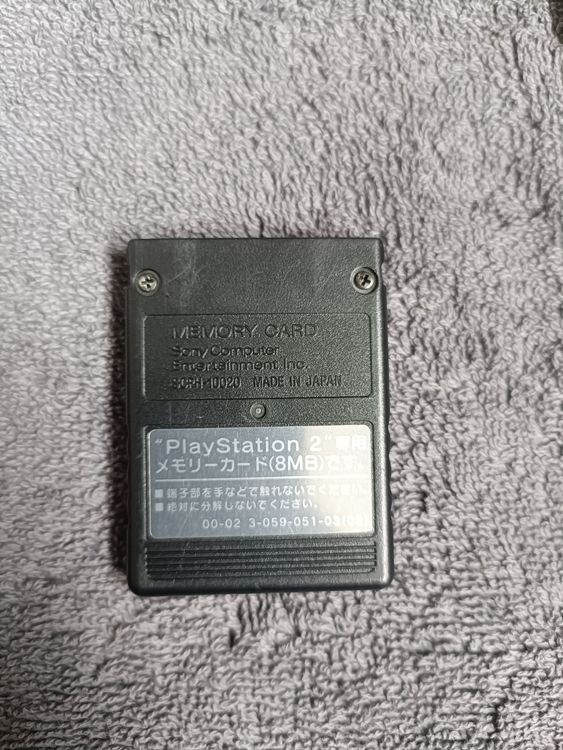 Sony Memory Units & Memory Cards: Playstation 2 Memory Card Schwarz – Gebraucht aus Pratteln von Colin97 2