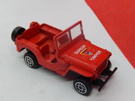 Feuerwehr - Jeep Willys !! - sapeur - solido 1982 %% SALE%%