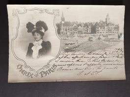 Postkarte Viex Paris aus Genf 1900  (P193)