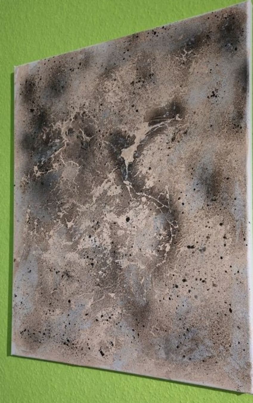 Dipinti: Abstraktes Gemälde, einzigartig handmade 40×50 – Nuovo (secondo la descrizione) da Riehen venduto da Steinbock1970 1