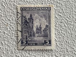 Ceskoslovensko Briefmarke