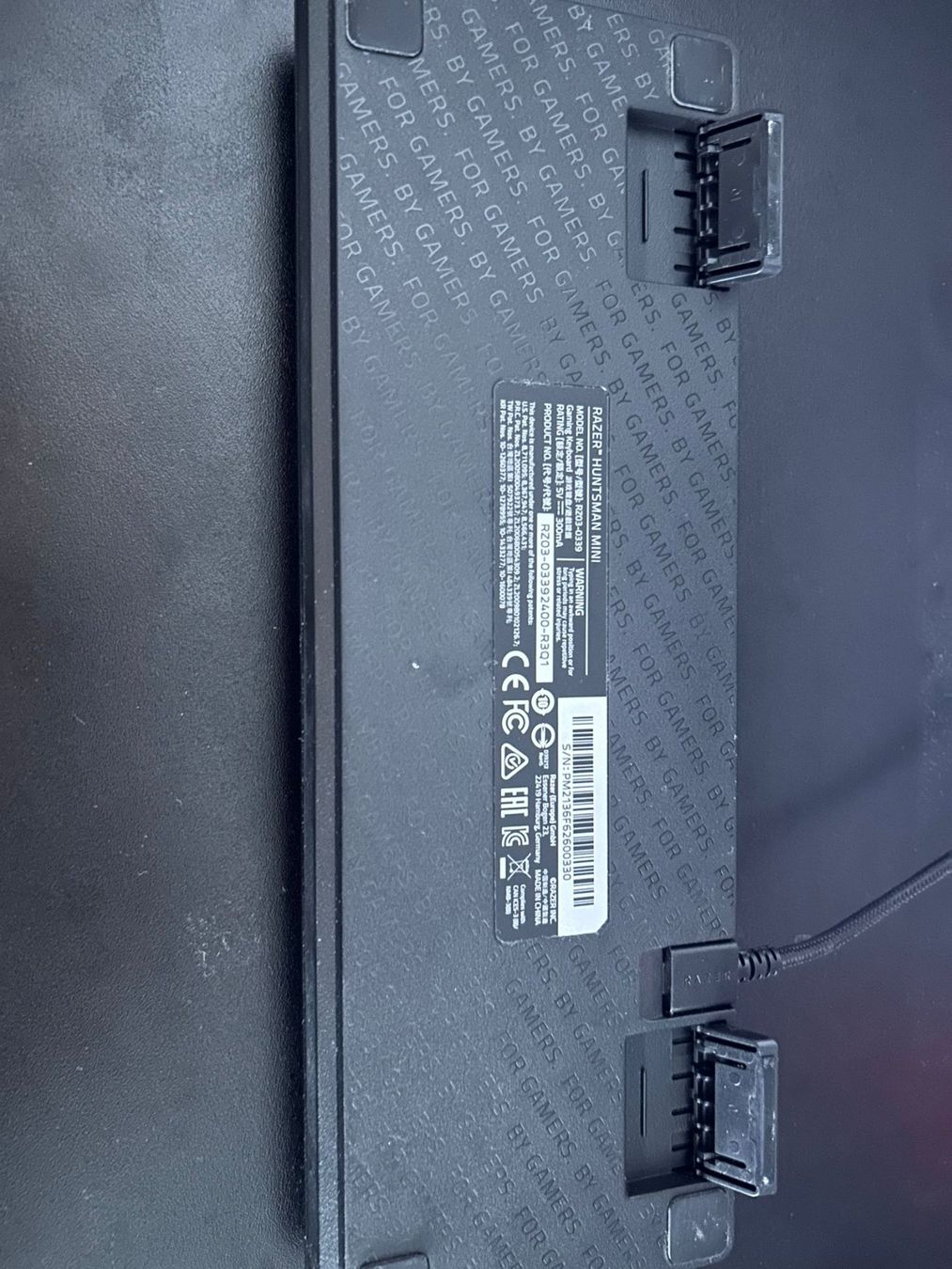 Razer Tastiere: Razer Huntsman mini modded red switches – Usato da Uetliburg SG venduto da len_52hb 4