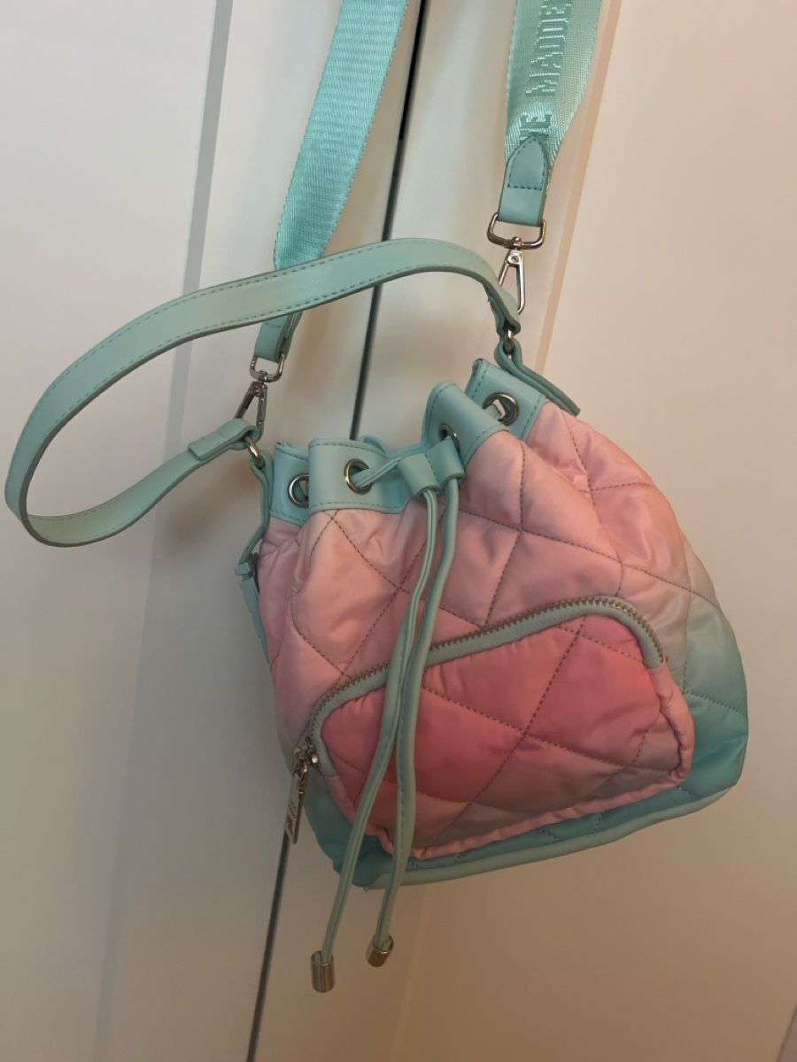 Steve Madden Borse da donna: Steve Madden Beuteltasche rosa blau gesteppt – Nuovo (secondo la descrizione) da Richterswil venduto da ang_2vks