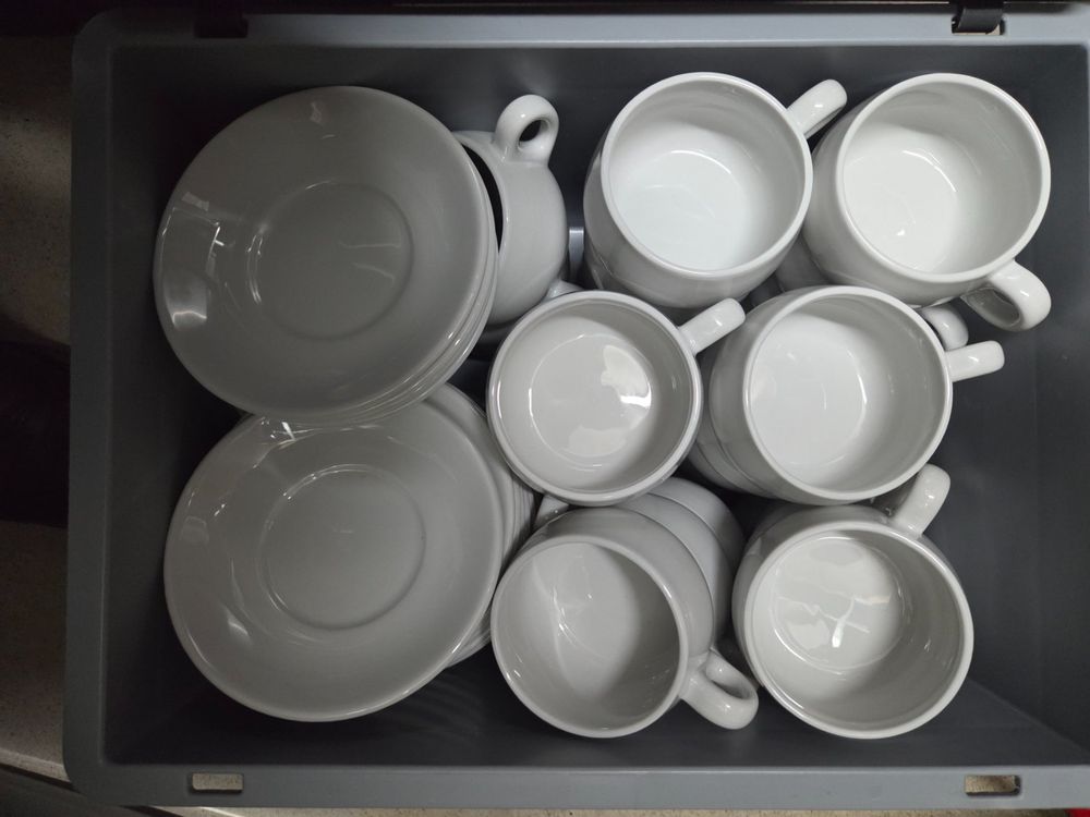 Tassen mit Untertasse 24 Stùck (Gebraucht) in Niederlenz für CHF 35 ...