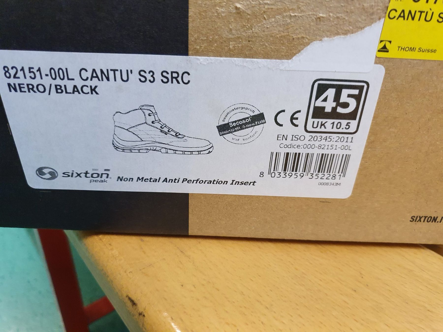 Scarpe da uomo: Stahlkappenschuhe – Nuovo e nell'imballaggio originale da Tobel venduto da Fiatagri 1