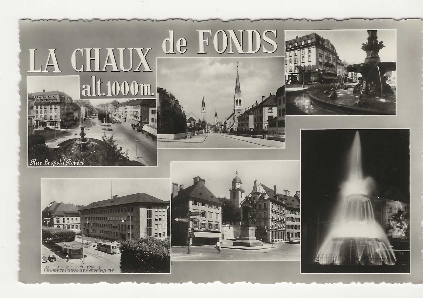 Cartoline postali: LA CHAUX DE FONDS    MBK – Usato da Küttigen venduto da rolypo