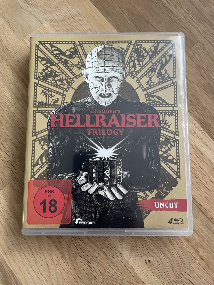 Tutti i DVDs: Hellraiser Trilogy uncut auf Blu-ray – Usato da Belp venduto da beardman