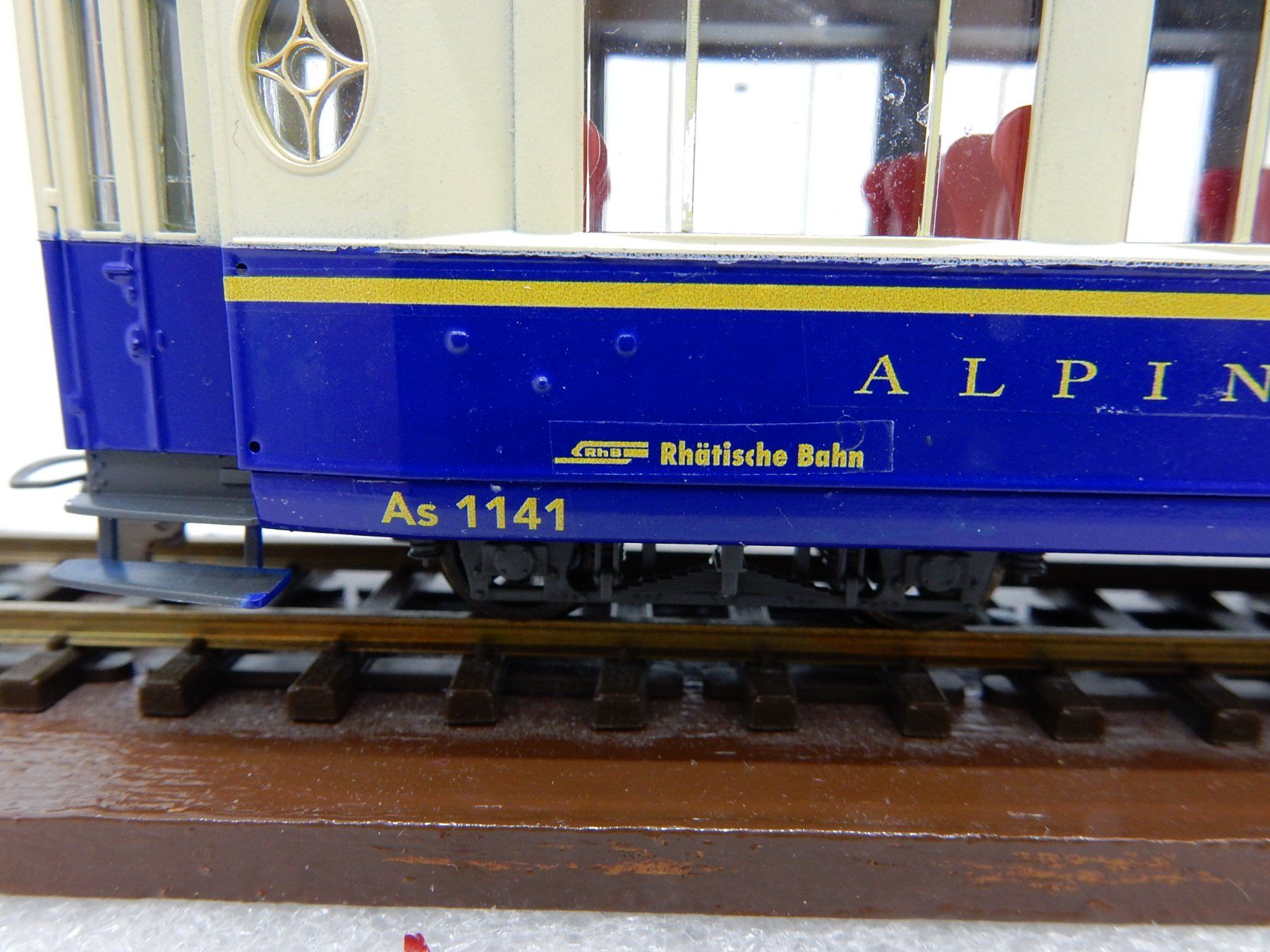 Bemo Modelleisenbahnen: Hom Bemo  Rame 4 Voitures As  RhB "Alpine Classic Pullmann"- – Gebraucht aus Locarno von Gudrun2 8