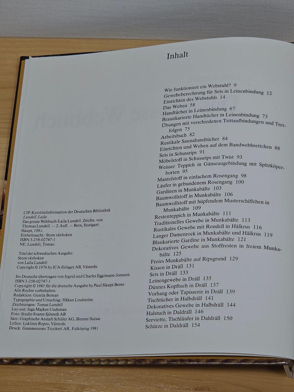 Libri: Buch: Laila Lundell - Das Grosse Webbuch (Deutsch) – Usato da Wil SG venduto da gle_n2ty 2