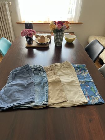 5 kurze Hosen Jungen Grösse 140/146 gemischt guter Zustand