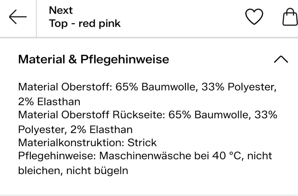 Next Top: Next Top, Rot-Pink gestreift, Gr. 40 – Usato da Walenstadt venduto da Dorinka 2