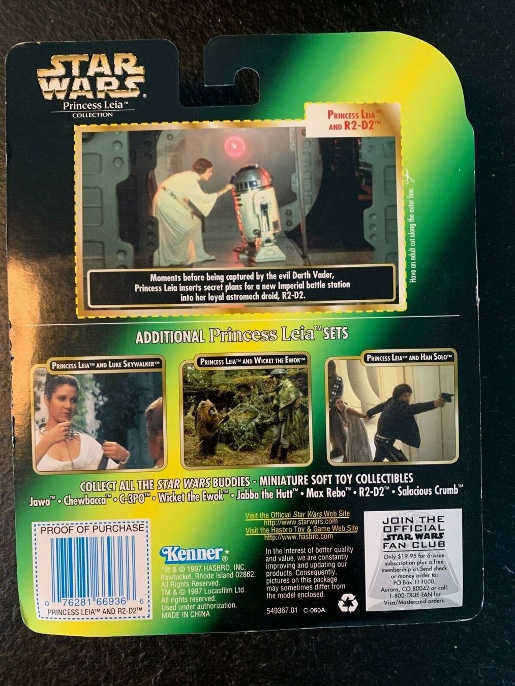Hasbro Spielzeuge: Star Wars POTF 1997 - Princess Leia Collection COMPLETE – Gebraucht aus Gimel von marchaux2006 9