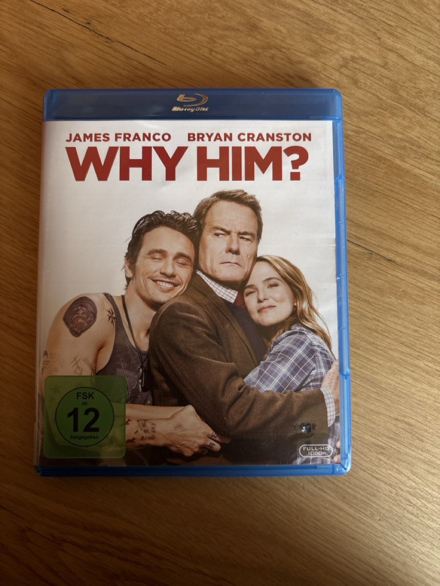 Tutti i DVDs: Why Him? - Blu-Ray - James Franco, Bryan Cranston – Usato da Meiringen venduto da sam_m589