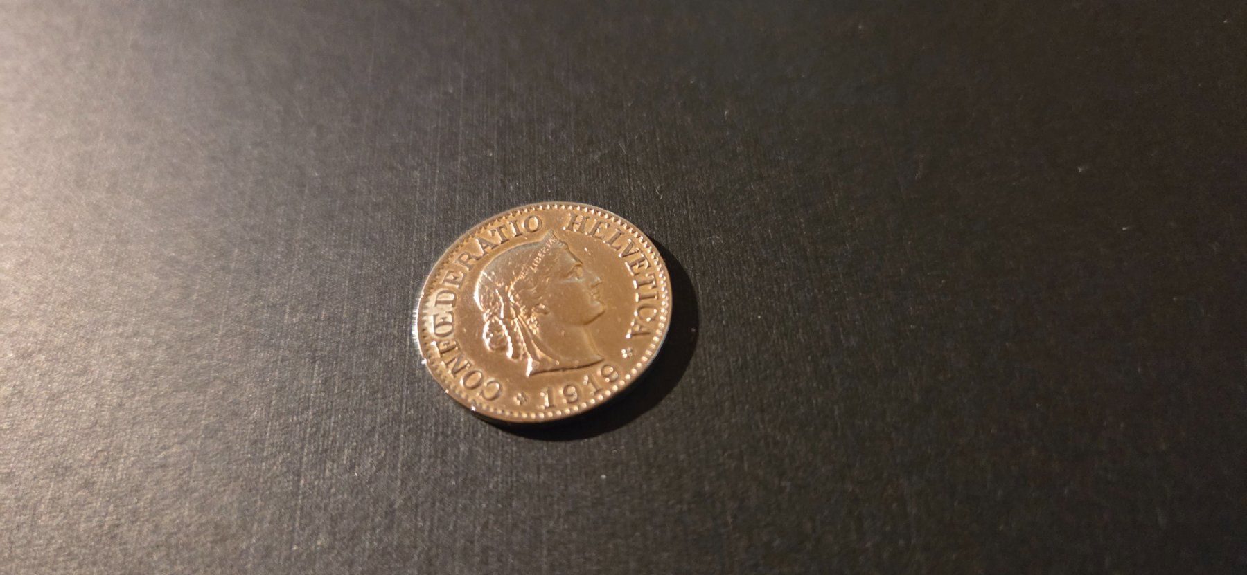 Tutti le monete: 10 Rappen 1919 – Usato da Rütschelen venduto da Urmel16