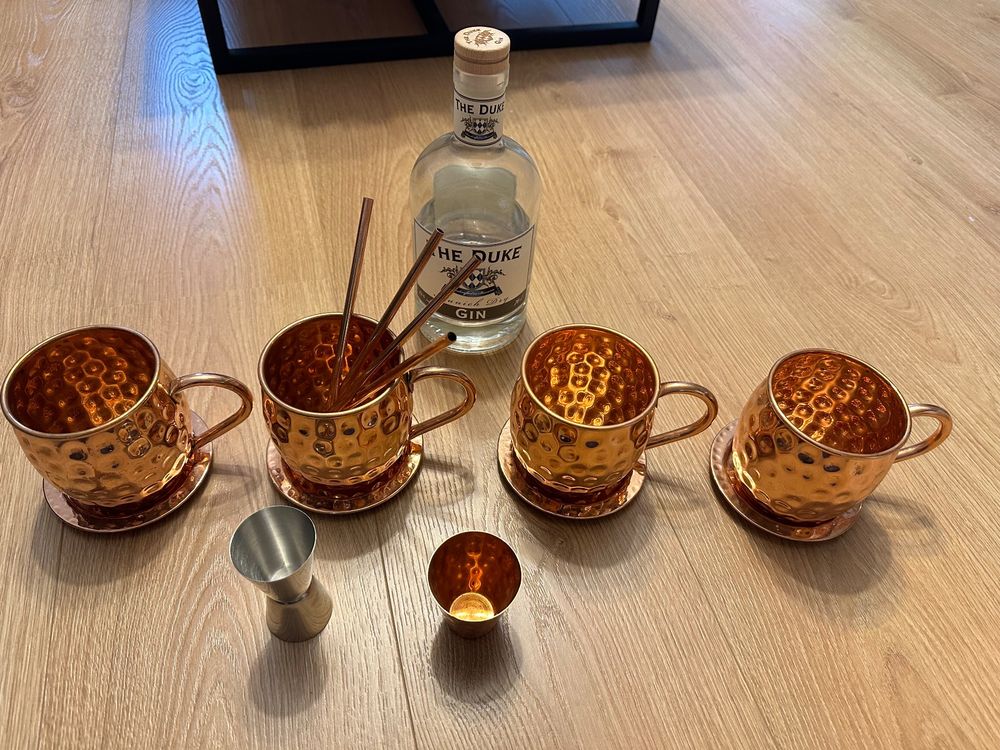 Moscow Mule GIN Becher Set RICHES & LEE Kupferbecher Kaufen auf Ricardo