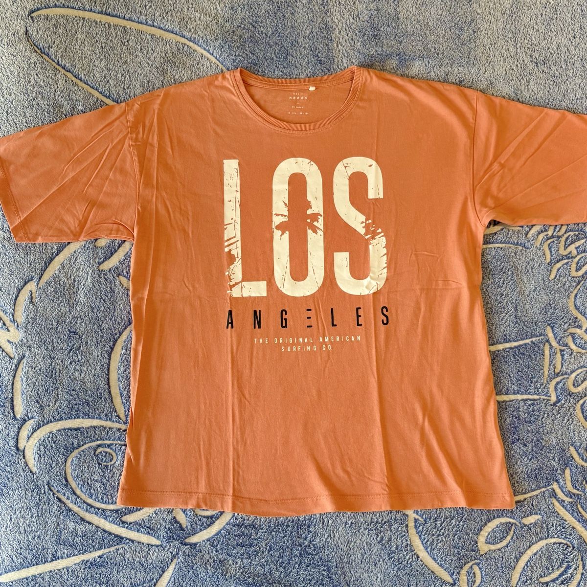 Name It Camicie, T-shirt & Polo: NAME IT Basic T-Shirt orange Grösse 158 / 164 – Nuovo (secondo la descrizione) da Zürich venduto da nadin.nadin2