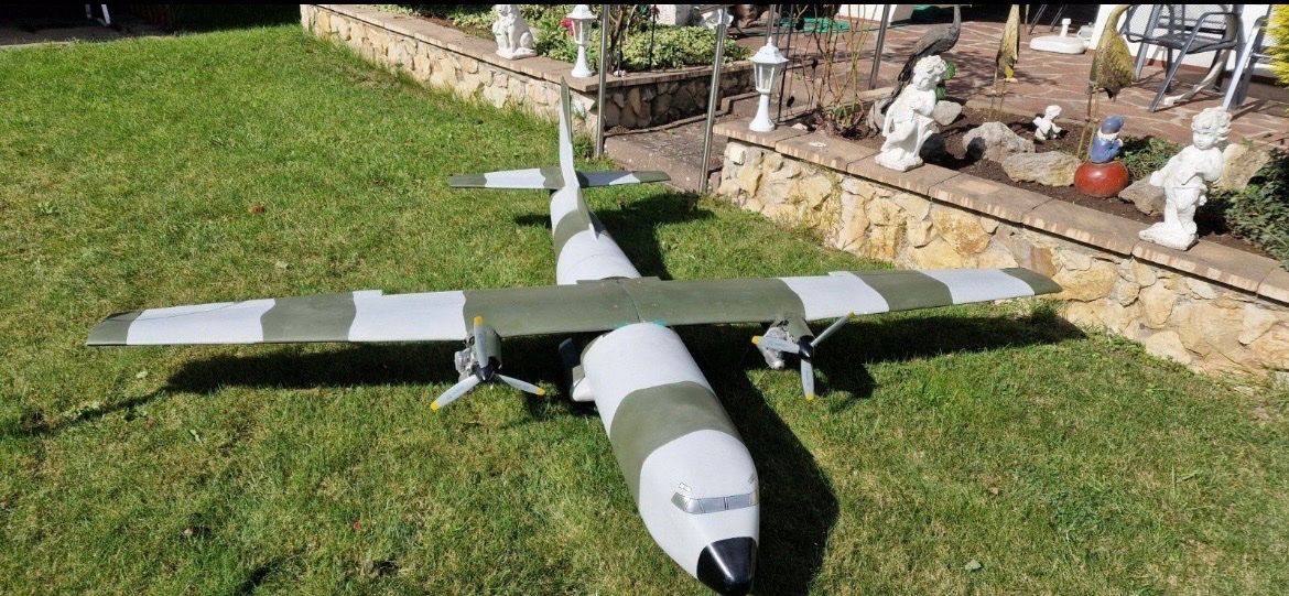 Modellismo RC: Transall 3 Meter mit neuen os fx 91 flugfertig mit servos – Usato da Dättwil AG venduto da Egrace