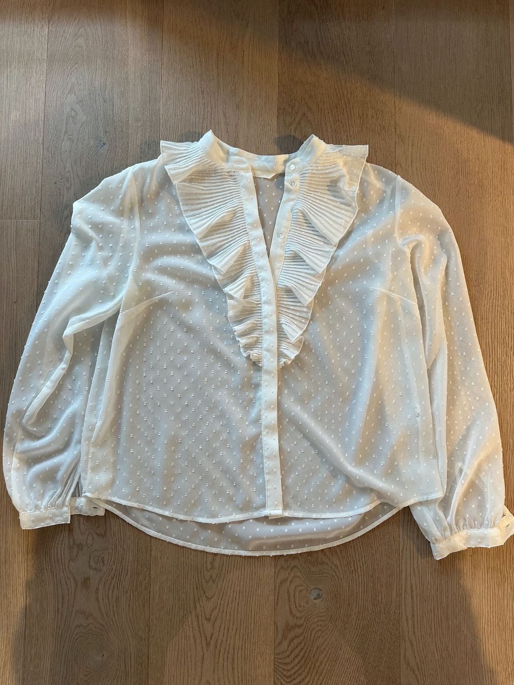 H&M Camicette: Transparente Pünktchen Bluse - Gr. 42 – Usato da Hombrechtikon venduto da bettersurfer