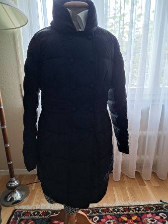 Cerrutti Daunenmantel 38 schwarz