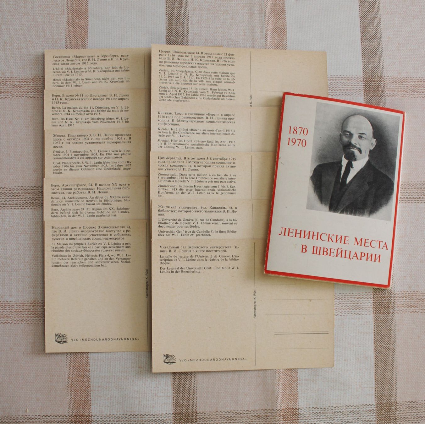 Cartoline postali: Ansichtskarten Lenin in der Schweiz – Nuovo (secondo la descrizione) da Pratteln venduto da Wildtulpe