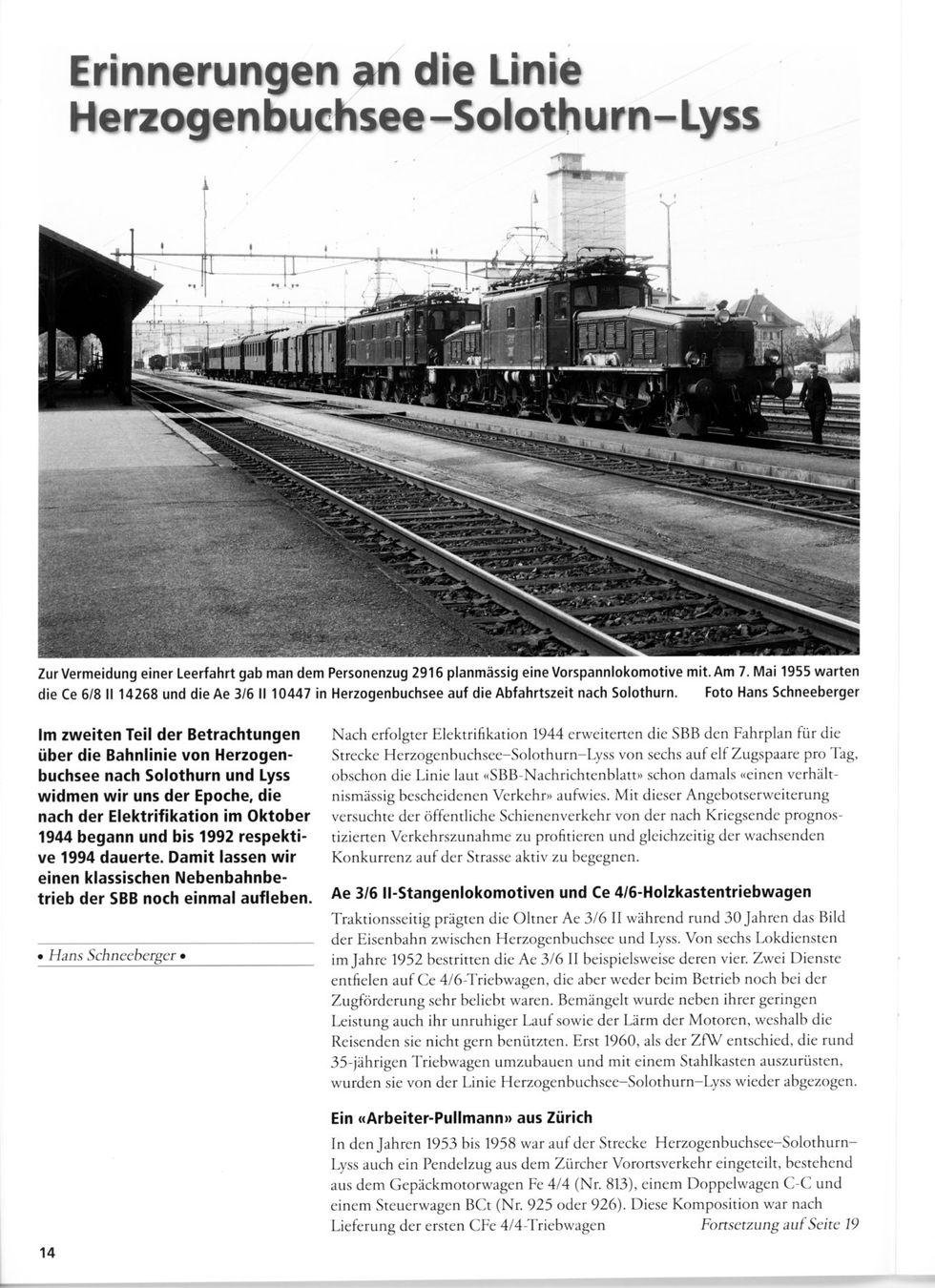 Riviste & Magazine: Semaphor Klassiker der Eisenbahnen Nr. 58 Sommer 2018 – Usato da Köniz venduto da vasco013 7